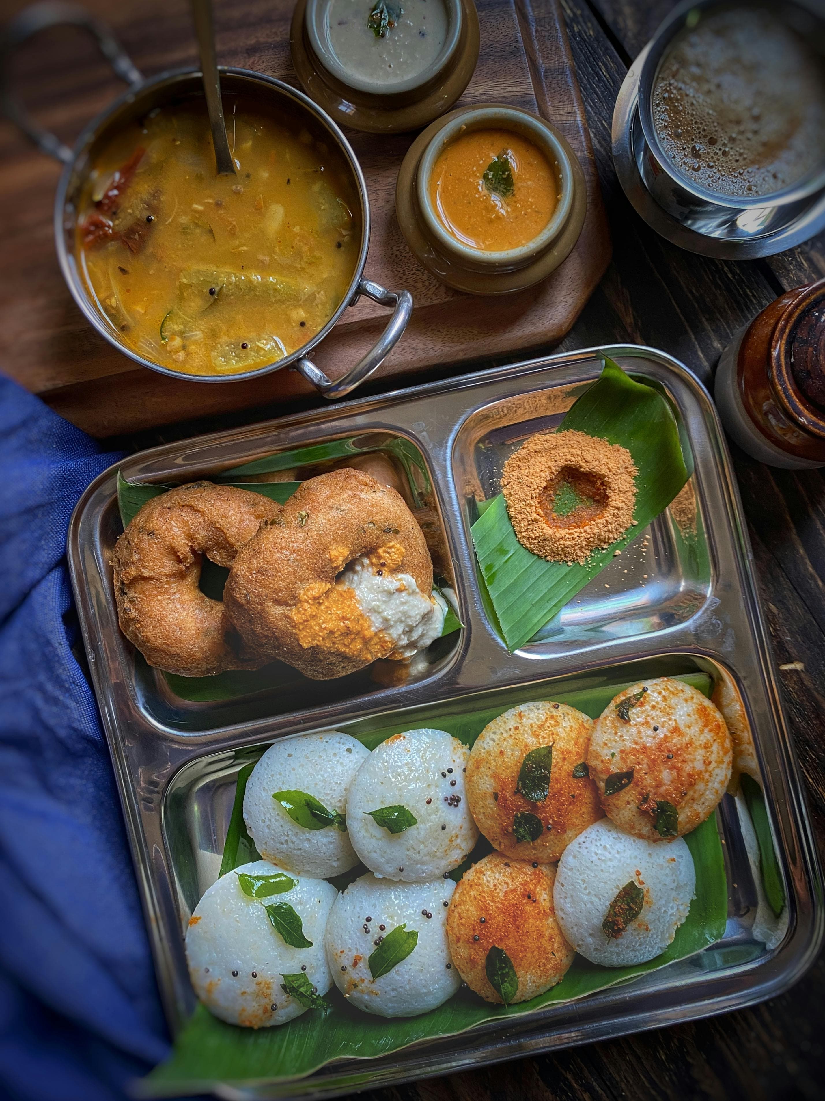 Ghee Pudi Thatte Idly